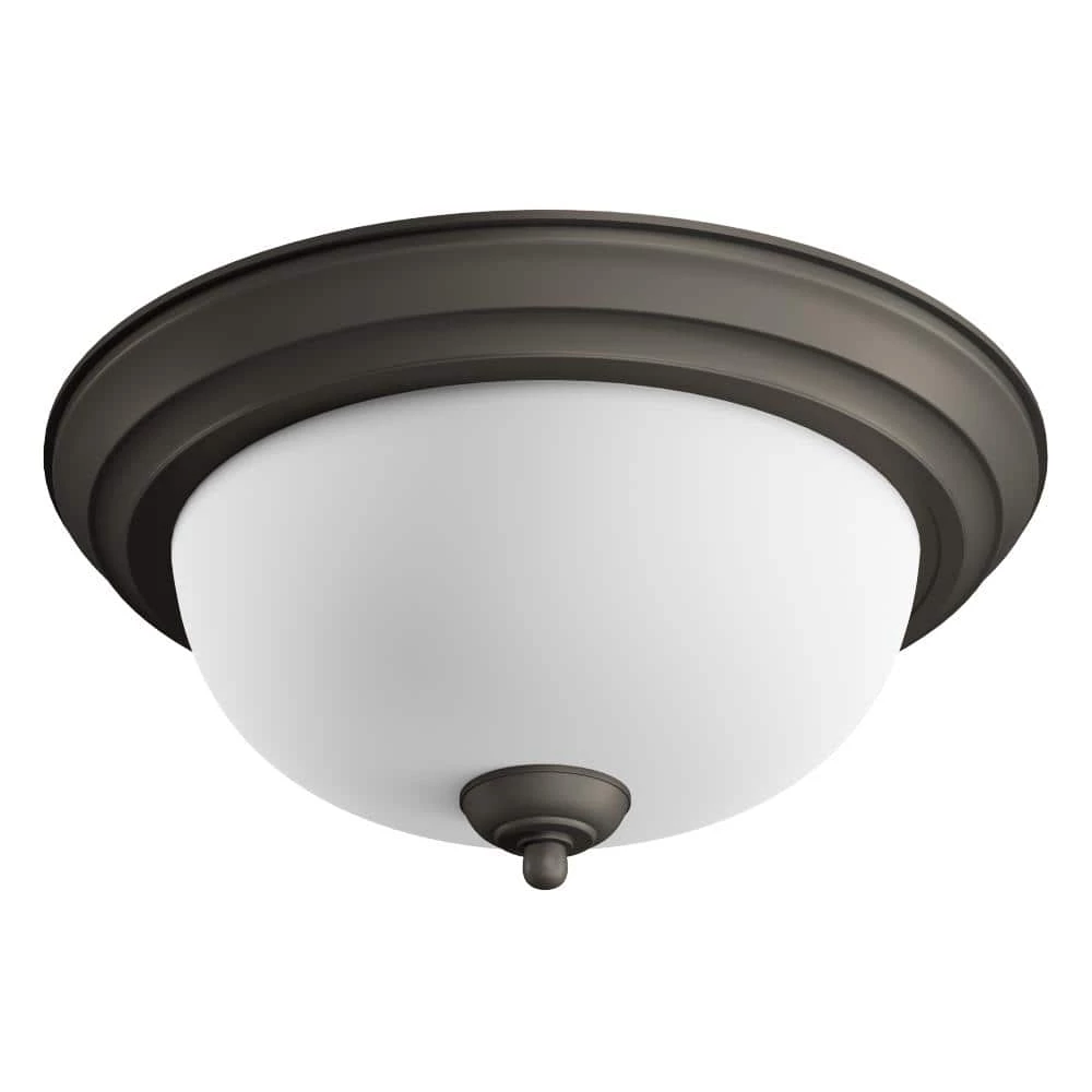 Ceiling Essentials 1-Light Oil Rubbed Bronze Flushmount by Thomas Lighting 5 Ceiling Essentials 1-Light Oil Rubbed Bronze Flushmount by Thomas Lighting - Image 3