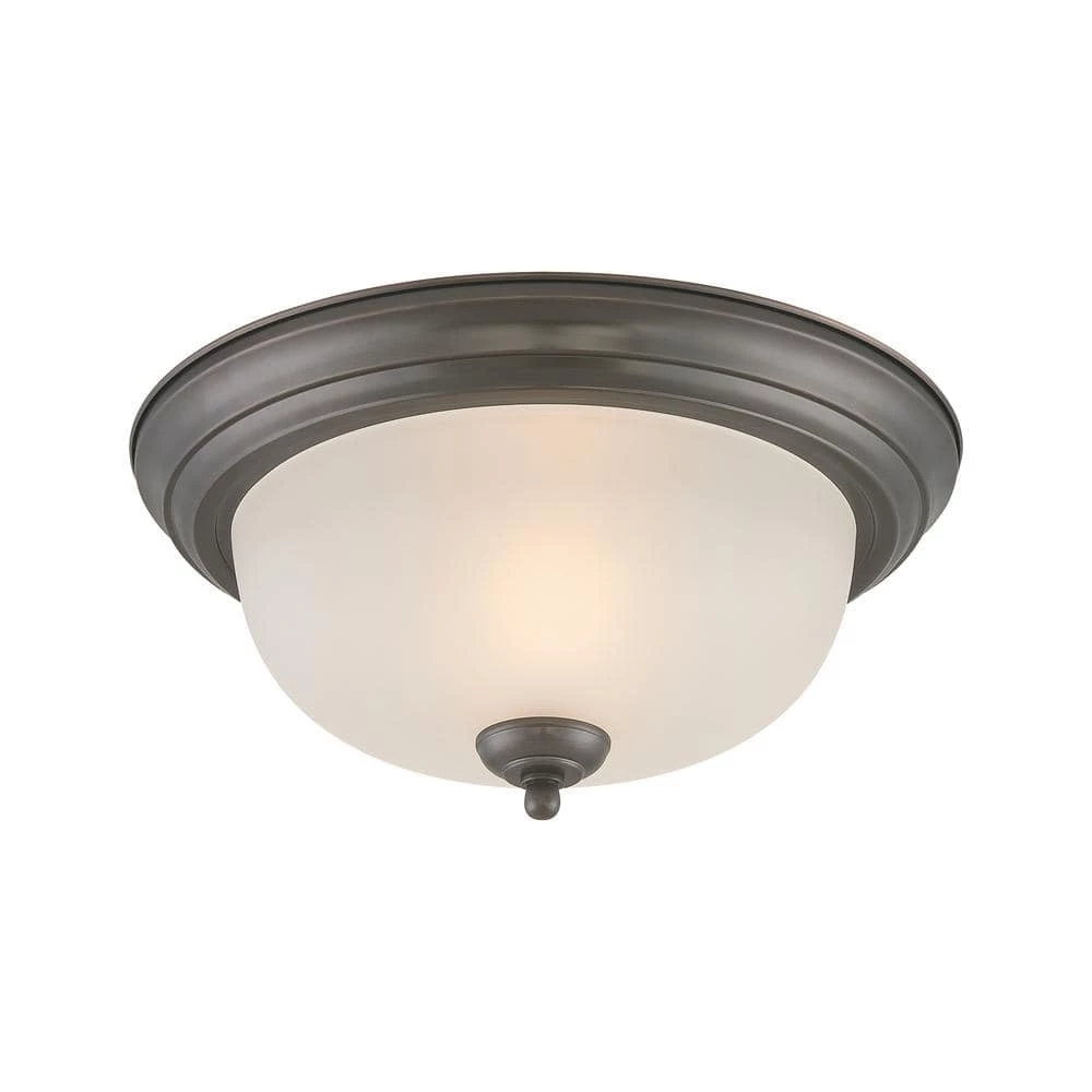 Ceiling Essentials 1-Light Oil Rubbed Bronze Flushmount by Thomas Lighting 3 Ceiling Essentials 1-Light Oil Rubbed Bronze Flushmount by Thomas Lighting