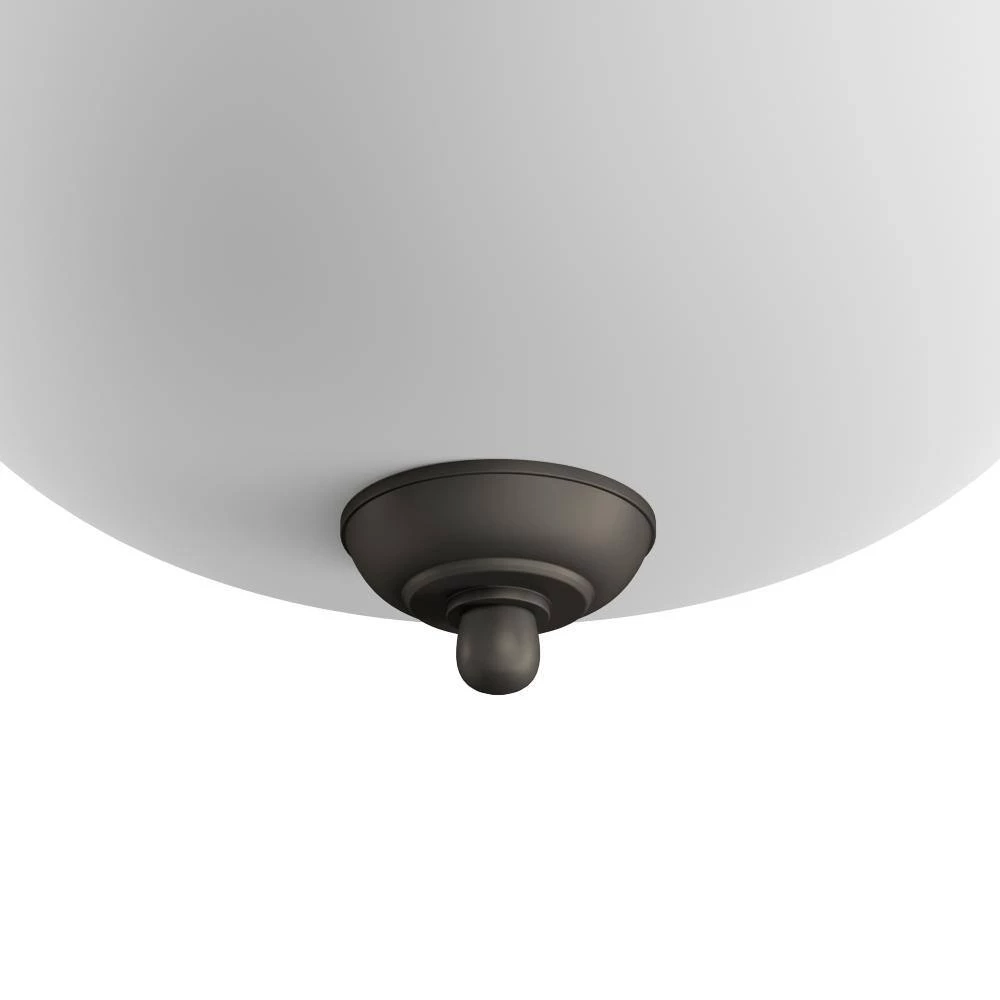 Ceiling Essentials 1-Light Oil Rubbed Bronze Flushmount by Thomas Lighting 4 Ceiling Essentials 1-Light Oil Rubbed Bronze Flushmount by Thomas Lighting - Image 2
