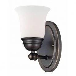 Bella 1-Light Oiled Bronze Wall Sconce by Thomas Lighting