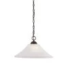 Elipse 1-Light Painted Bronze Hanging Pendant by Thomas Lighting 1 Elipse 1-Light Painted Bronze Hanging Pendant by Thomas Lighting -Thomas Lighting Sales painted bronze thomas lighting chandeliers sl820063 64 1000