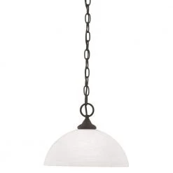 Tahoe 1-Light Painted Bronze Hanging Pendant by Thomas Lighting
