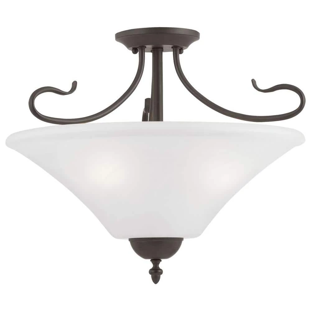 Elipse 3-Light Painted Bronze Pendant by Thomas Lighting 3 Elipse 3-Light Painted Bronze Pendant by Thomas Lighting