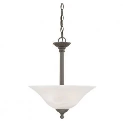 Riva 3-Light Painted Bronze Hanging Pendant by Thomas Lighting