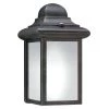 1-Light Painted Bronze Outdoor Fluorescent Wall-Mount Lantern Sconce by Thomas Lighting -Thomas Lighting Sales painted bronze thomas lighting outdoor sconces pl948063 64 1000