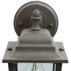 Covington 1-Light Painted Bronze Outdoor Wall-Mount Lantern Sconce by Thomas Lighting -Thomas Lighting Sales painted bronze thomas lighting outdoor sconces sl942263 a0 1000