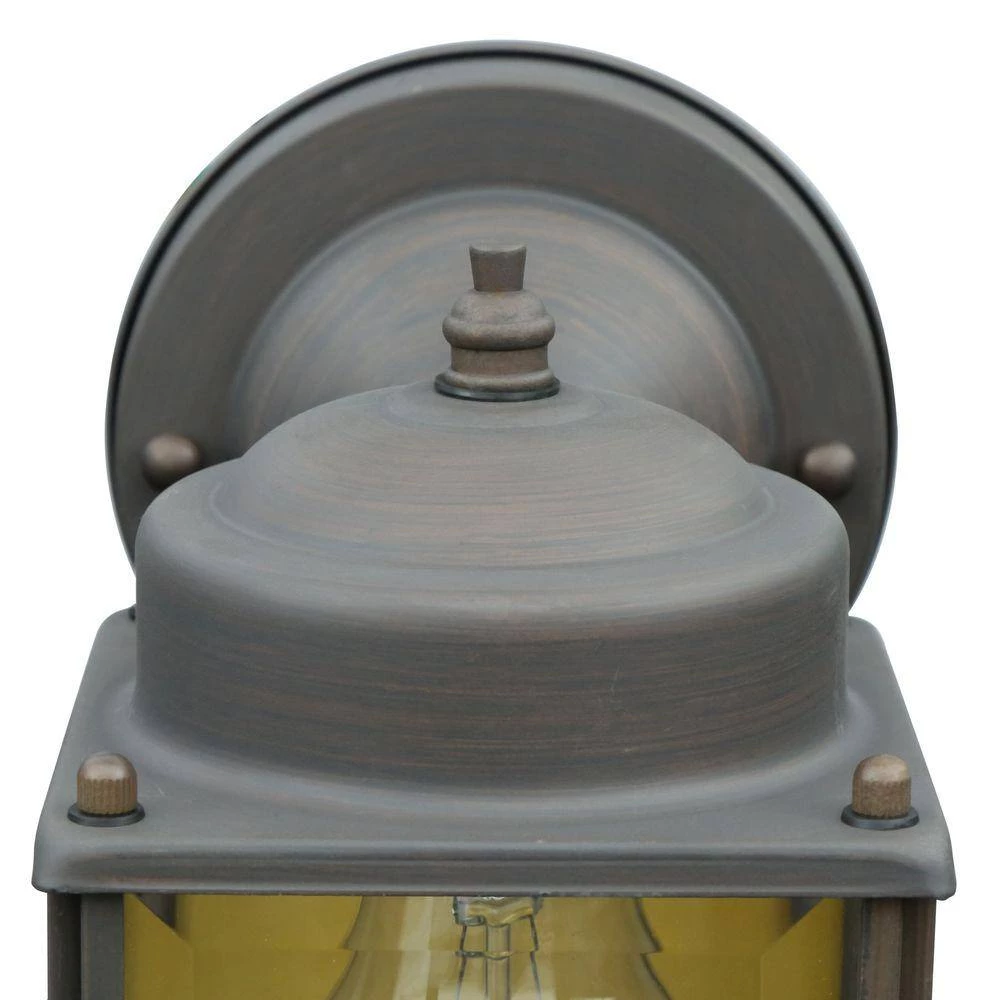 Park Avenue 1-Light Painted Bronze Outdoor Wall Lantern Sconce by Thomas Lighting 4 Park Avenue 1-Light Painted Bronze Outdoor Wall Lantern Sconce by Thomas Lighting - Image 2