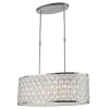 Paris 1-Light Polished Chrome with Clear Crystal Pendant by Worldwide Lighting -Thomas Lighting Sales polished chrome worldwide lighting chandeliers cp415c32 cl 64 1000