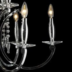 Innsbruck 9-Lights Polished Chrome and Clear Crystal Large 2-Tier Chandelier by Worldwide Lighting 9 Innsbruck 9-Lights Polished Chrome and Clear Crystal Large 2-Tier Chandelier by Worldwide Lighting -Thomas Lighting Sales polished chrome worldwide lighting chandeliers w83155c29 1f 1000