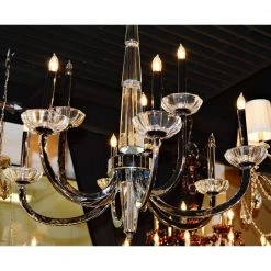 Innsbruck 9-Lights Polished Chrome and Clear Crystal Chandelier by Worldwide Lighting -Thomas Lighting Sales polished chrome worldwide lighting chandeliers w83158c29 4f 1000