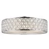 Paris 6-Light Polished Chrome with Clear Crystal Flush Mount by Worldwide Lighting -Thomas Lighting Sales polished chrome worldwide lighting flush mount lights fs411c24 cl 64 1000