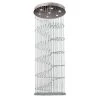 Helix 7-Light Polished Chrome Crystal Ceiling Flush Mount by Worldwide Lighting 1 Helix 7-Light Polished Chrome Crystal Ceiling Flush Mount by Worldwide Lighting -Thomas Lighting Sales polished chrome worldwide lighting flush mount lights w33264c24 64 1000