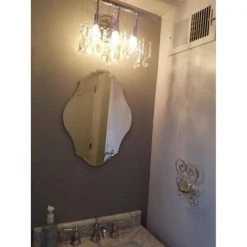 Nadia 3-Light Chrome Vanity/Sconce with Clear Crystal by Worldwide Lighting -Thomas Lighting Sales polished chrome worldwide lighting vanity lighting w23110c16 fa 1000