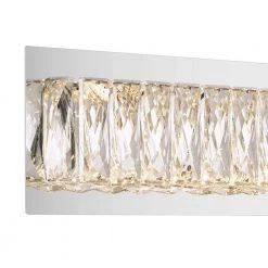 Galaxy 23 in. 1-Light Polished Chrome Vanity Light Wall Light by Worldwide Lighting -Thomas Lighting Sales polished chrome worldwide lighting wall sconces e20002 004 1f 1000