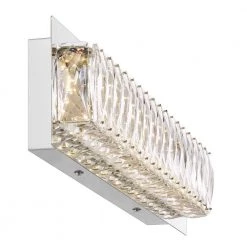 Galaxy 23 in. 1-Light Polished Chrome Vanity Light Wall Light by Worldwide Lighting -Thomas Lighting Sales polished chrome worldwide lighting wall sconces e20002 004 4f 1000