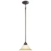 1-Light Sable Bronze Hanging Pendant by Thomas Lighting -Thomas Lighting Sales sable bronze thomas lighting chandeliers sl829822 64 1000