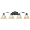 Prestige 4-Light Sable Bronze Wall Vanity Light by Thomas Lighting