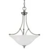 Harmony 3-Light Satin Pewter Pendant by Thomas Lighting -Thomas Lighting Sales satin pewter thomas lighting chandeliers sl824641 64 1000
