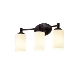 Pittman 3-Light Sienna Bronze Wall Bath Vanity Light by Thomas Lighting