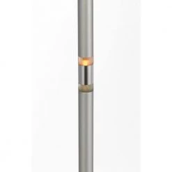 Mantis 66.9 in. Silver Finish Multi-Directional LED Floor Lamp Dimmable Up-Light Tall Standing Torchiere by Worldwide Lighting -Thomas Lighting Sales silver worldwide lighting floor lamps w63443 002 4f 1000