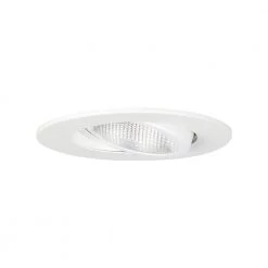 5 in. Matte White Surface Gimbal Recessed Trim by Thomas Lighting