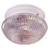 2-Light Matte White Ceiling Flush Mount by Thomas Lighting -Thomas Lighting Sales white off white thomas lighting flush mount lights sl84408 64 1000