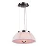 Alice 5-Light Polished Chrome with White Shade LED Pendant by Worldwide Lighting -Thomas Lighting Sales white shade polished chrome finish worldwide lighting chandeliers w83953c12 wh 64 1000