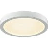 Titan 75-Watt White Integrated LED Flushmount by Thomas Lighting