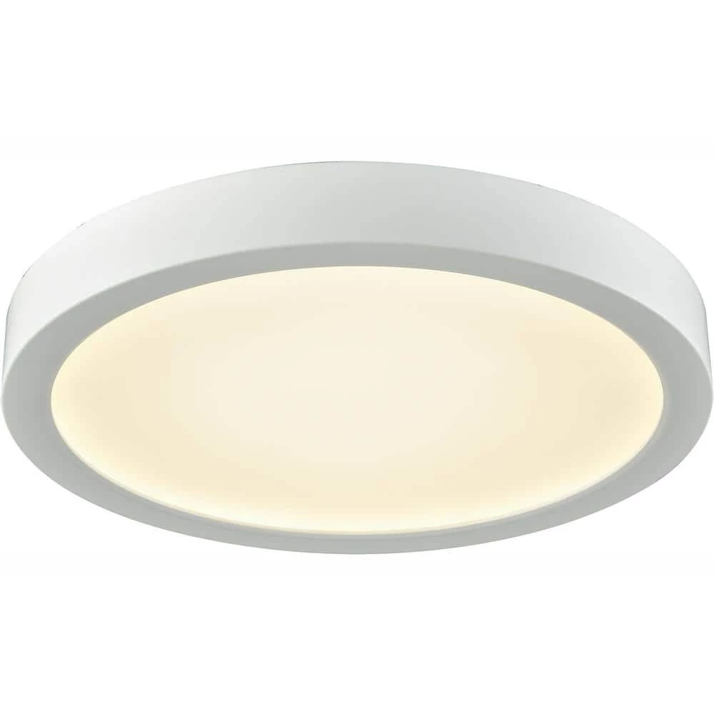 Titan 75-Watt White Integrated LED Flushmount by Thomas Lighting 3 Titan 75-Watt White Integrated LED Flushmount by Thomas Lighting