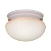 2-Light Matte White Ceiling Flush Mount by Thomas Lighting 2 2-Light Matte White Ceiling Flush Mount by Thomas Lighting -Thomas Lighting Sales white thomas lighting flush mount lights sl3268 64 1000