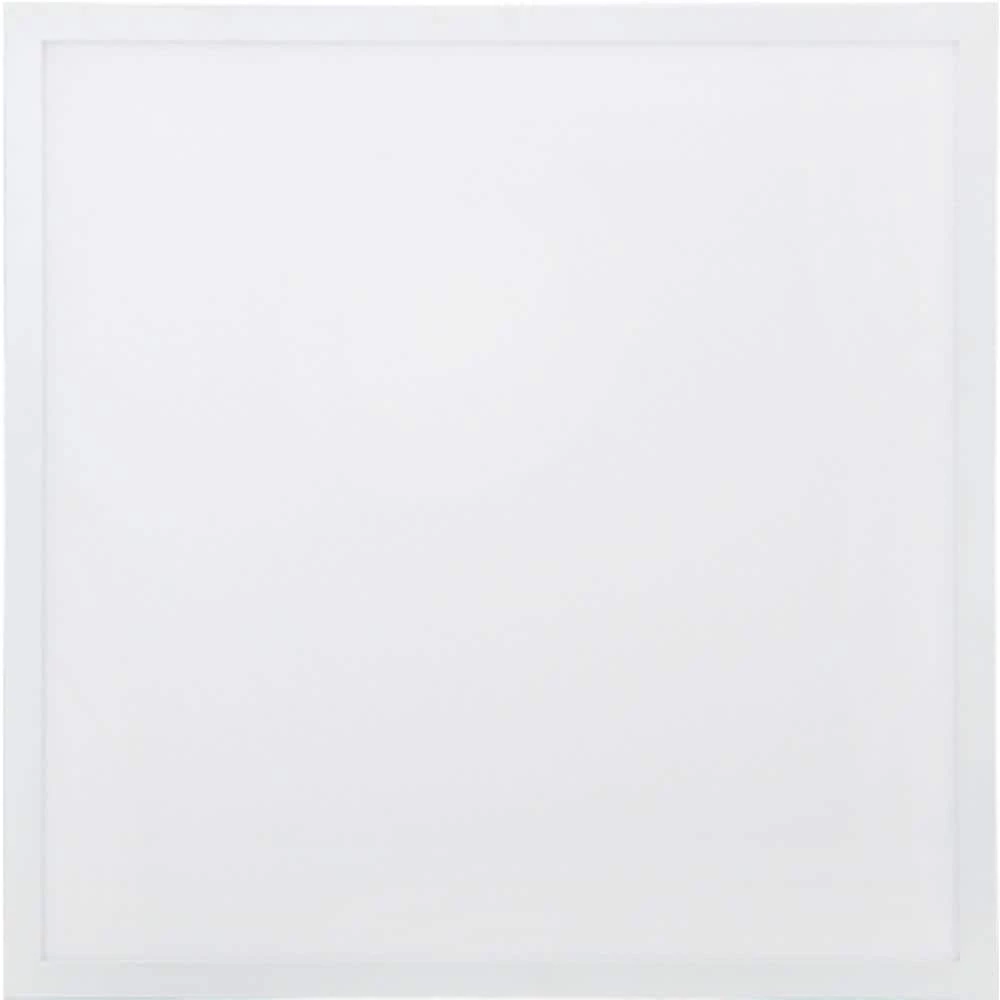 2 ft. x 2 ft. 32-Watt White Integrated LED Edge-Lit Flat Panel T-Bar Grid Recessed Troffer Light by Worldwide Lighting 2 2 ft. x 2 ft. 32-Watt White Integrated LED Edge-Lit Flat Panel T-Bar Grid Recessed Troffer Light by Worldwide Lighting